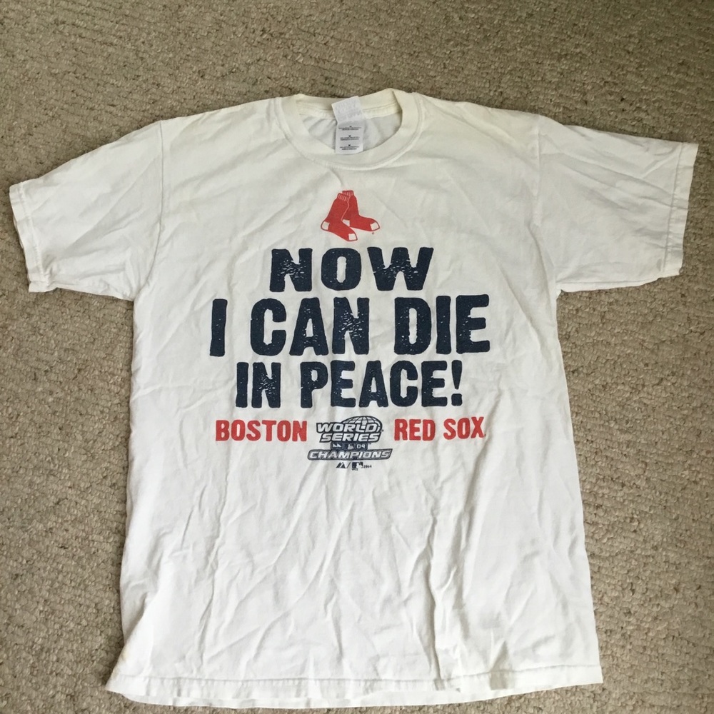 Vintage Boston Red Sox 2004 World Champions Shirt